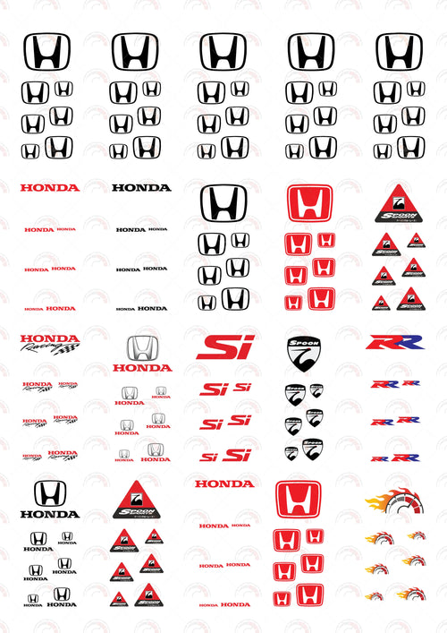Honda Logo Black