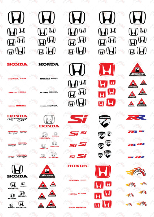Honda Logo Black