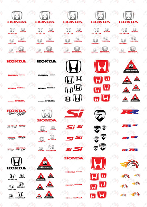 Honda Logo Metal