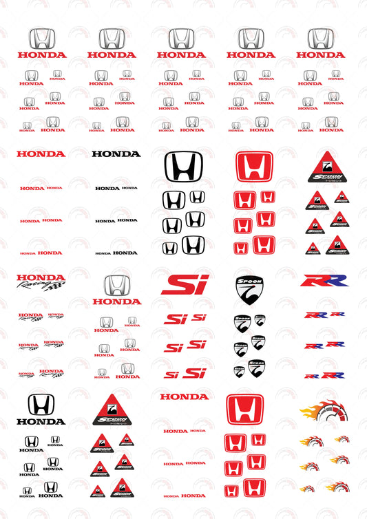 Honda Logo Metal