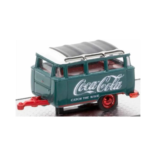 Caravan - Green Coca-Cola Livery, Red Rims, Red Frame & Interior, Chase Version, Limited Edition Set Exclusive