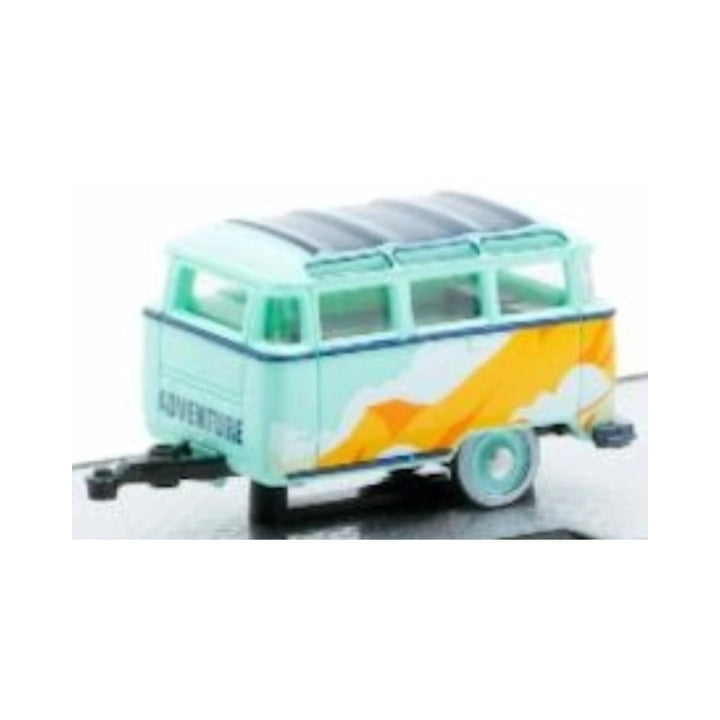Caravan - Mint Green & Orange, Matching Green Wheels, Auto-Haulers Release 85, Limited Edition Set Exclusive