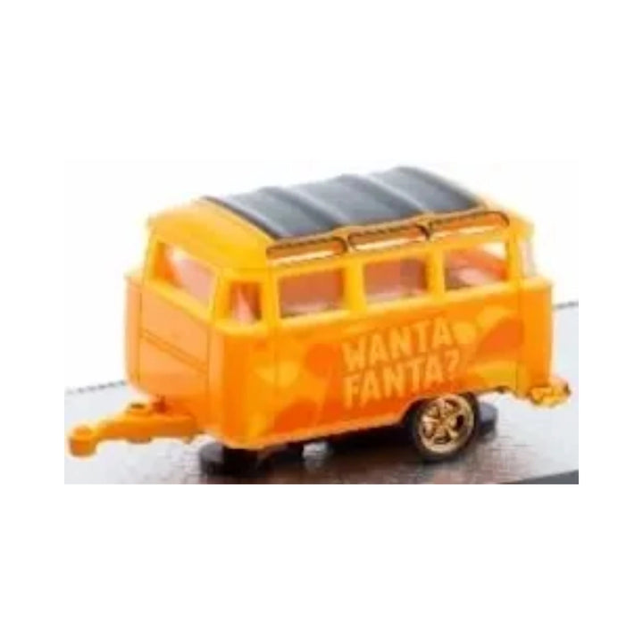 Caravan - Orange "Fanta" Livery, Orange Chrome Rims, Orange Frame & Interior, Chase Version, Limited Edition Set Exclusive