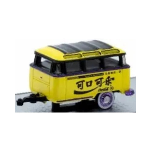 Caravan - Yellow with Japanese Script Livery, Purple Chrome Rims & Details, Chase Version, Limited Edition Set Exclusive