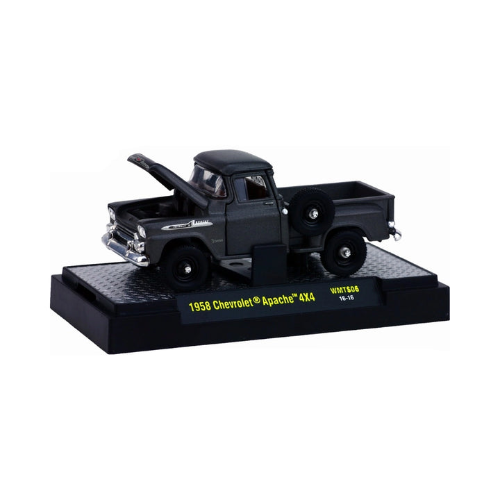 Chevrolet Apache 4X4 - Black Clamshell Blister