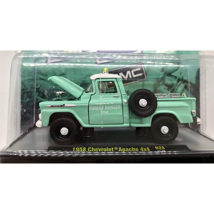 Chevrolet Apache 4x4 - Mint Green Clamshell Blister