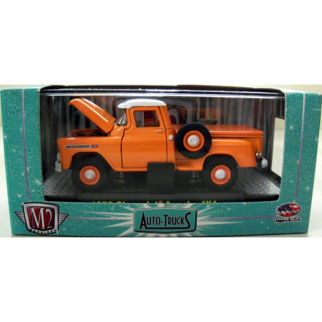 Chevrolet Apache 4x4 - Orange White Roof Box