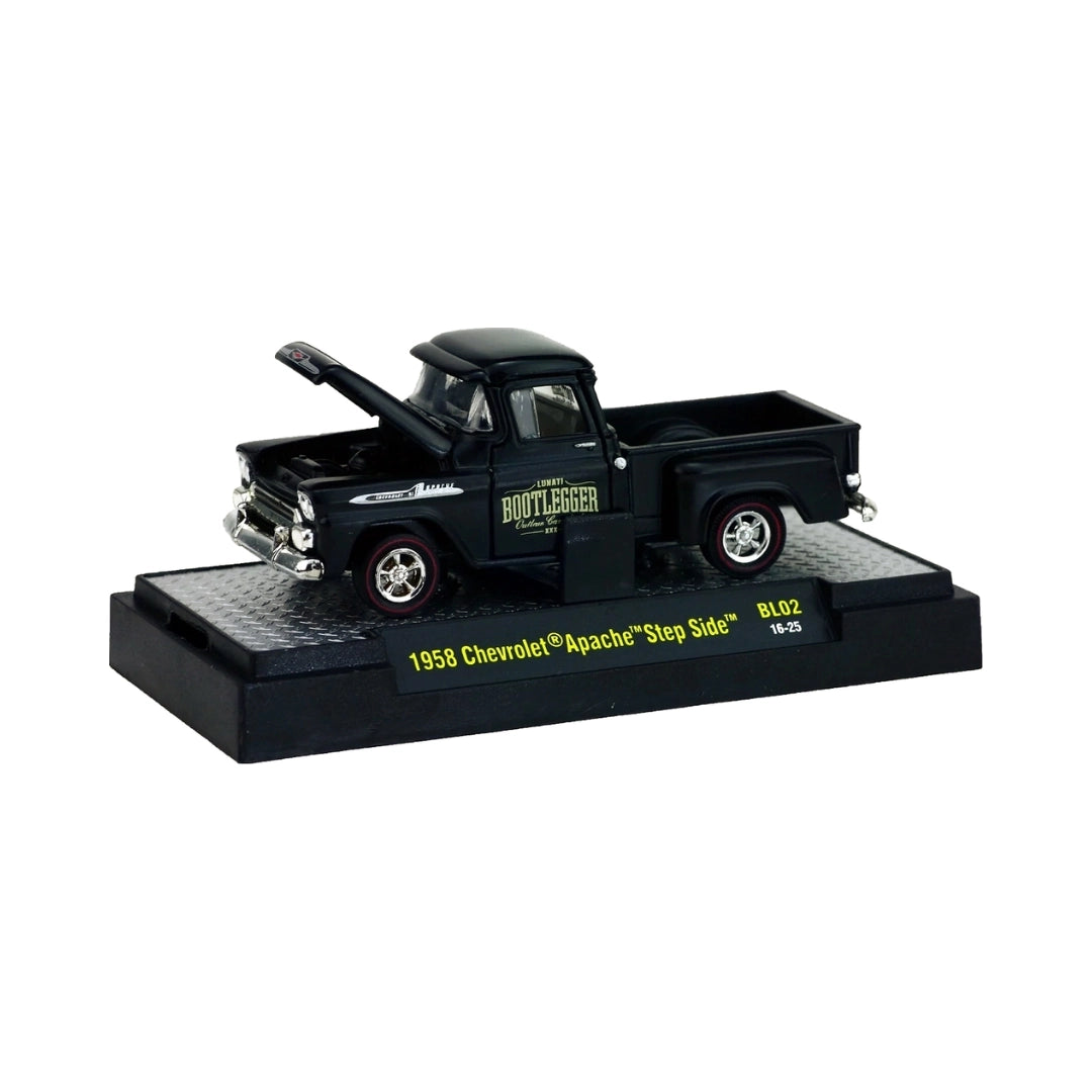 Chevrolet Apache Step Side - Black Bootlegger Outlaw