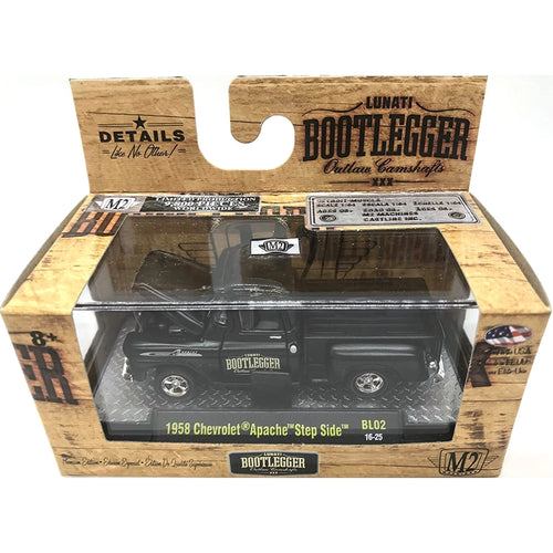 Chevrolet Apache Step Side - Black Bootlegger Outlaw