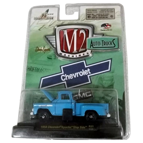 Chevrolet Apache Step Side - Blue Clamshell Blister