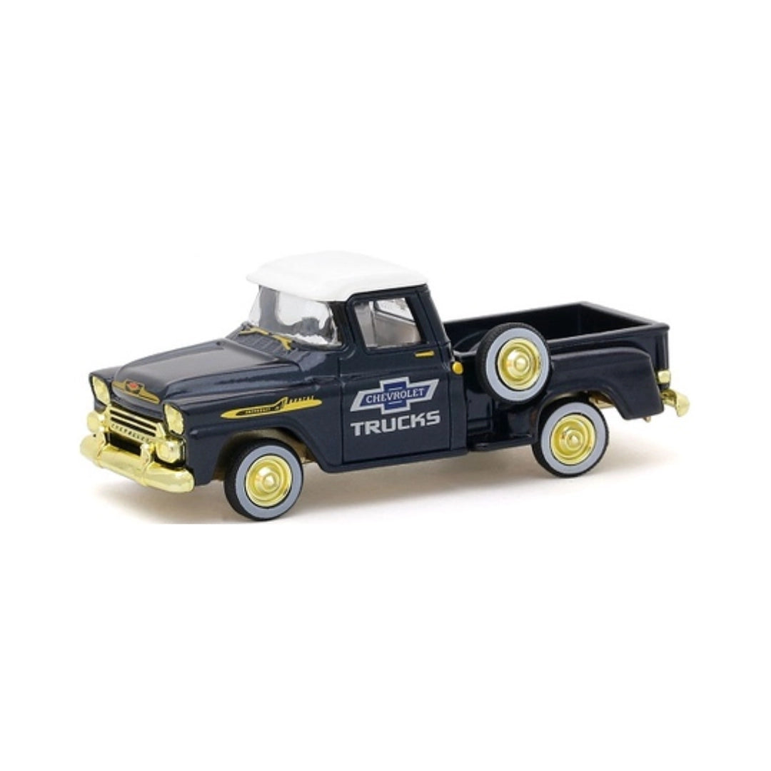 Chevrolet Apache Stepside - Black White Roof Gold Rims Chase