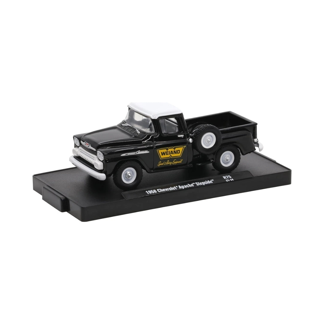 Chevrolet Apache Stepside - Black White Roof Weiand