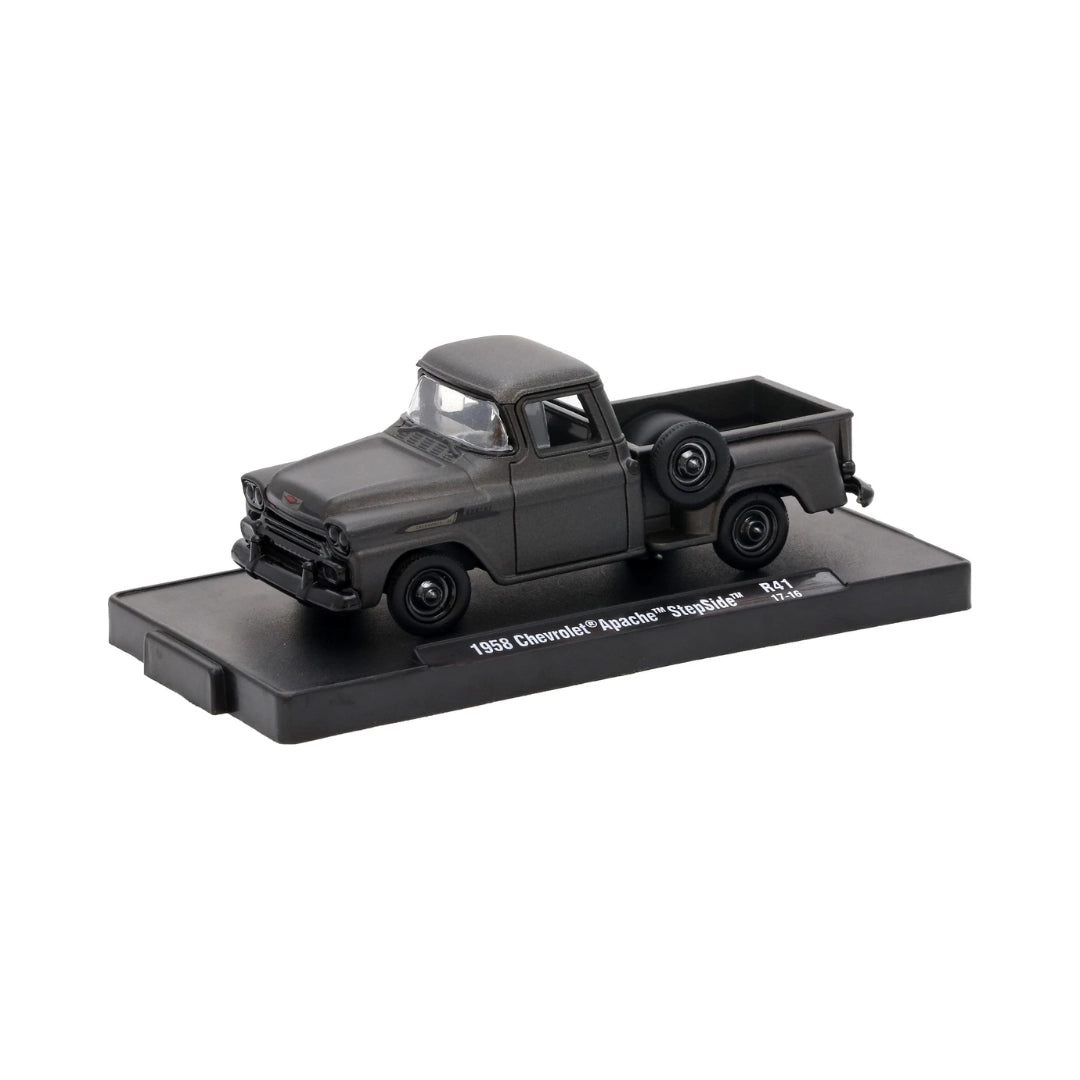 Chevrolet Apache Stepside - Matte Black Frozen Black Pearl