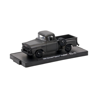Chevrolet Apache Stepside - Matte Black Frozen Black Pearl