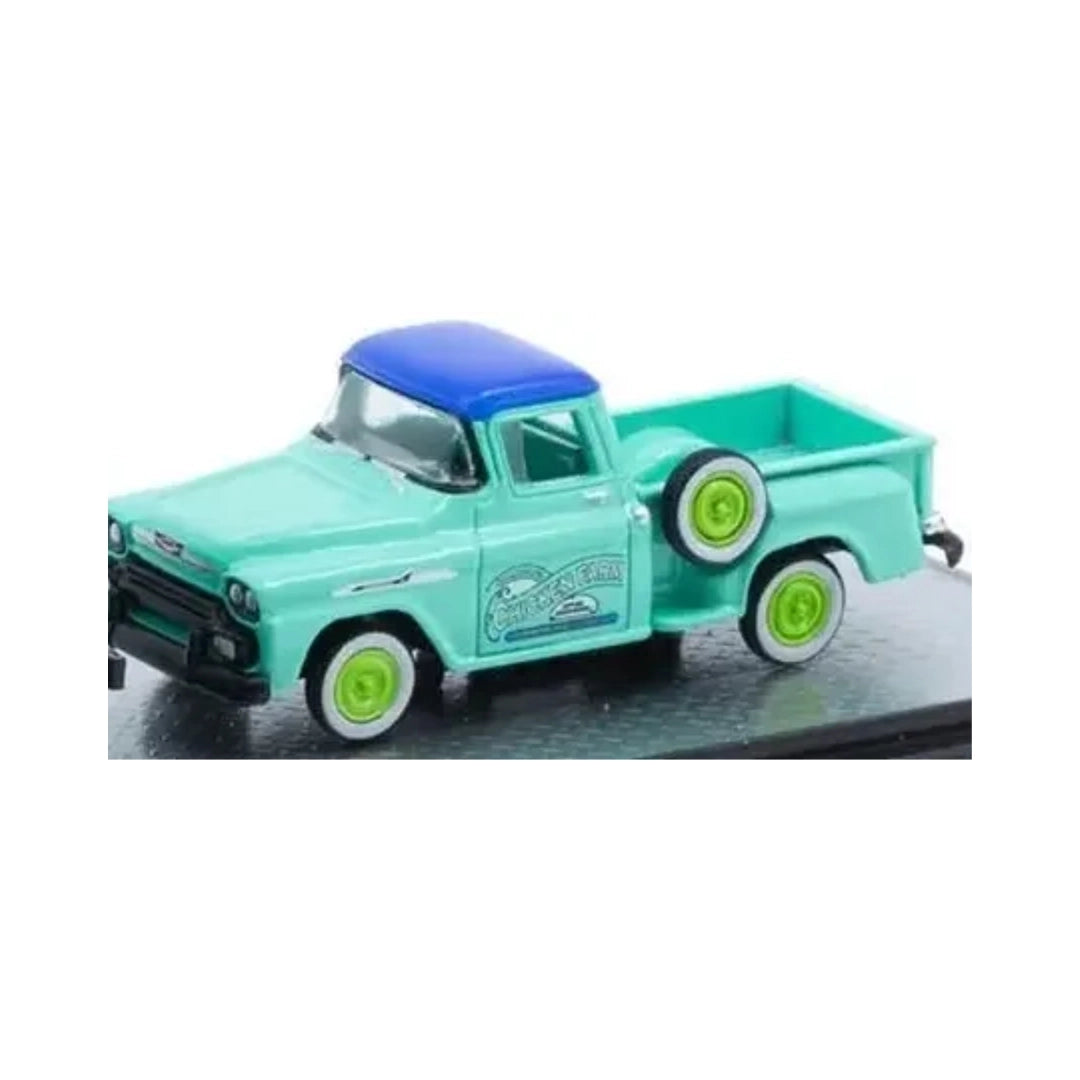 Chevrolet Apache Stepside - Mint Green Blue Roof