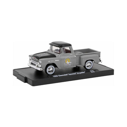 Chevrolet Apache Stepside - Silver Chrome Rims & Details Maroon Interior