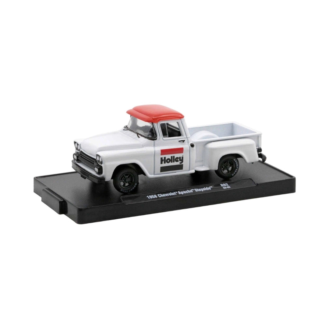 Chevrolet Apache Stepside - White Red Roof Holley