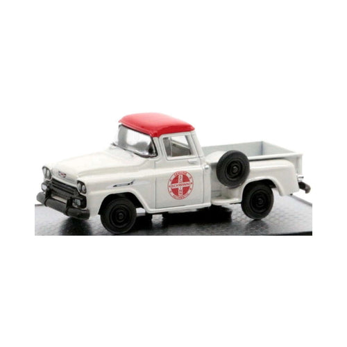 Chevrolet Apache Stepside - White Red Roof Schwinn Bicycle Co.