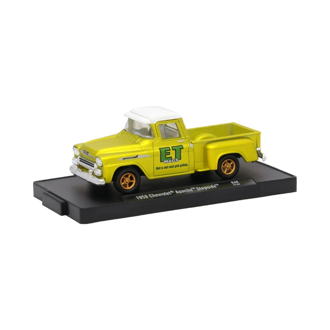 Chevrolet Apache Stepside - Yellow White Roof ET Mags