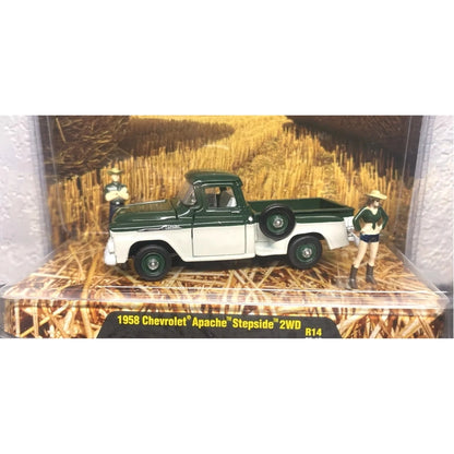 Chevrolet Apache Stepside 2WD - Black White Walmart Exclusive