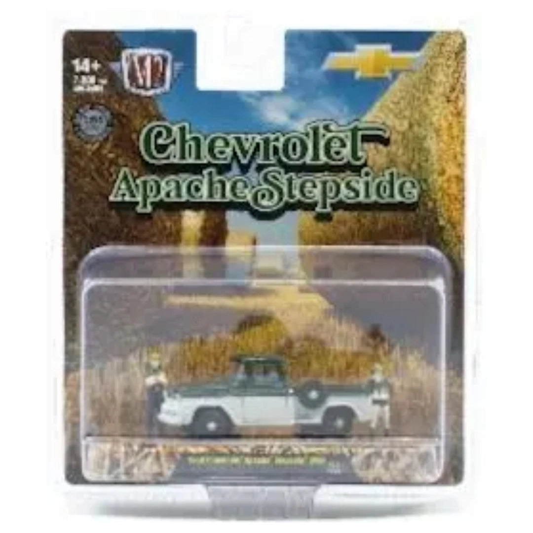 Chevrolet Apache Stepside 2WD - Black White Walmart Exclusive