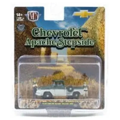 Chevrolet Apache Stepside 2WD - Black White Walmart Exclusive