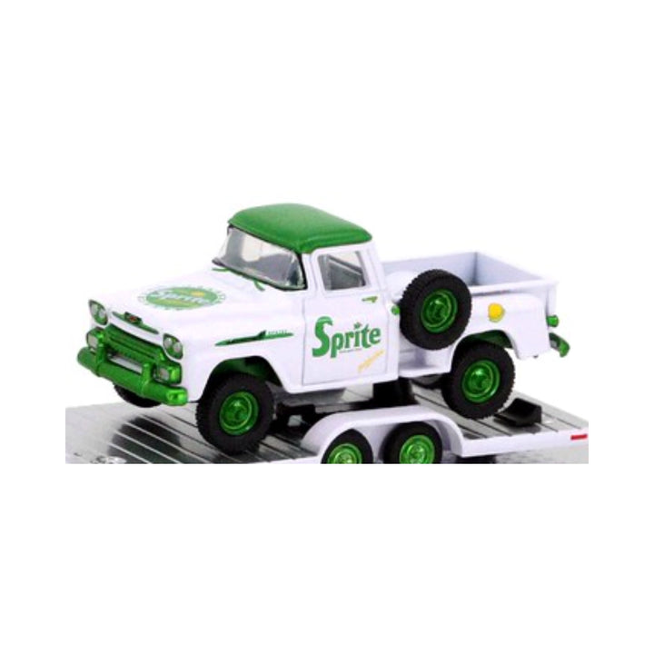 Chevrolet Apache Stepside 4x4 - White Green Sprite Chase