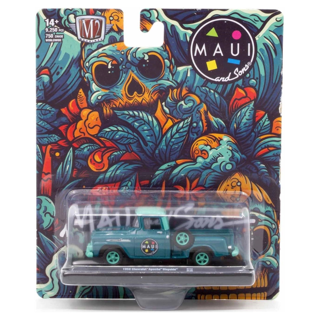 Chevrolet Apache Stepside - Cyan Details Gray Interior