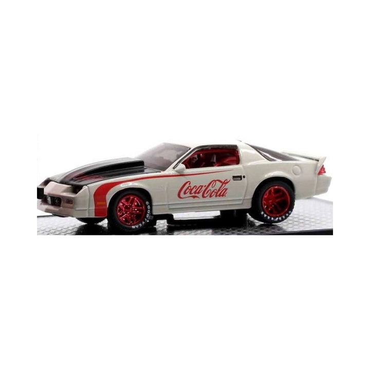 Chevrolet Camaro IROC-Z Silver Coca-Cola Red Rims