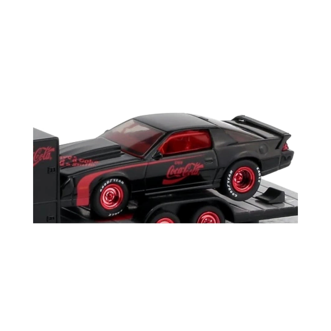 Chevrolet Camaro IROC-Z Black Coca-Cola Red Rims