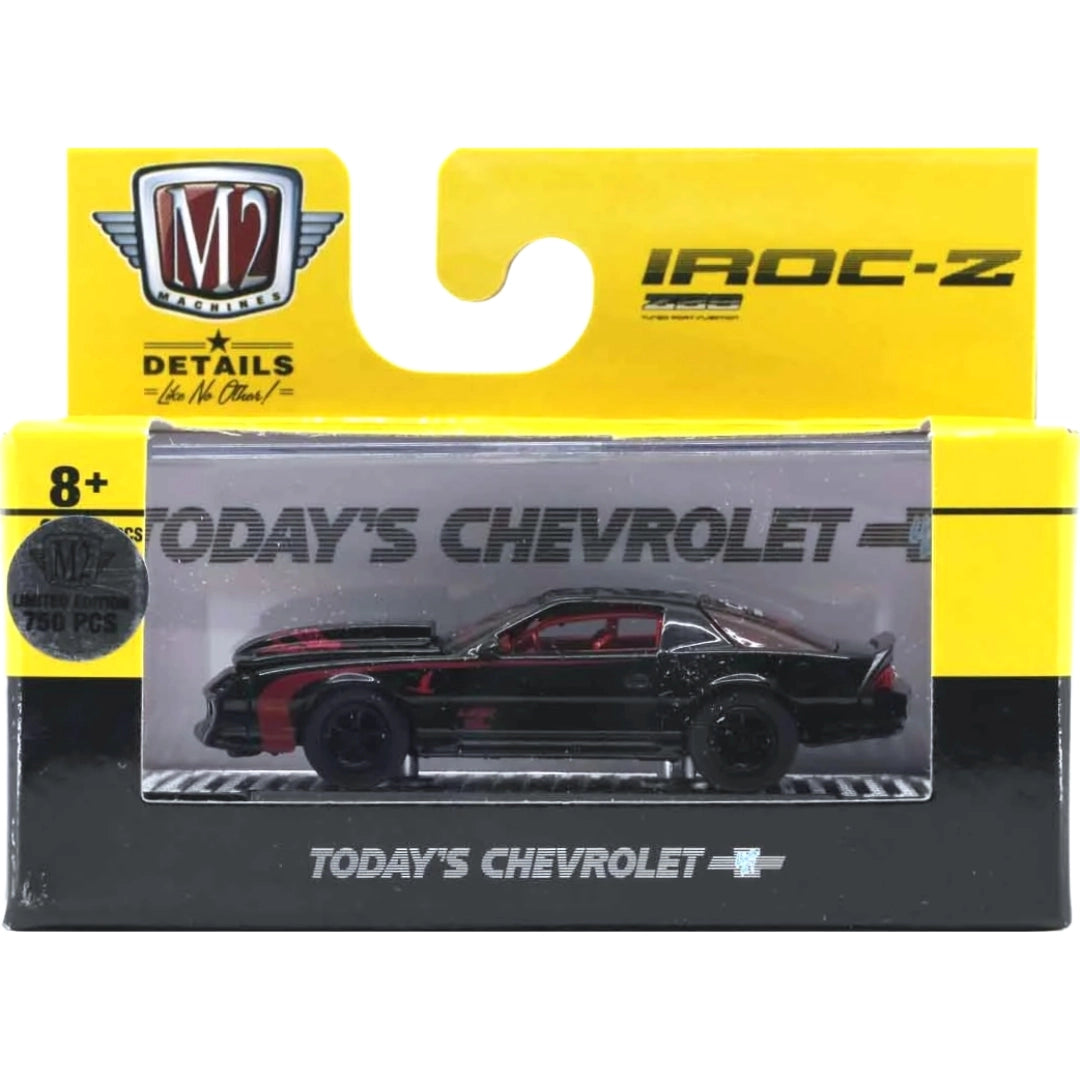 Chevrolet Camaro IROC-Z Black Red Stripe