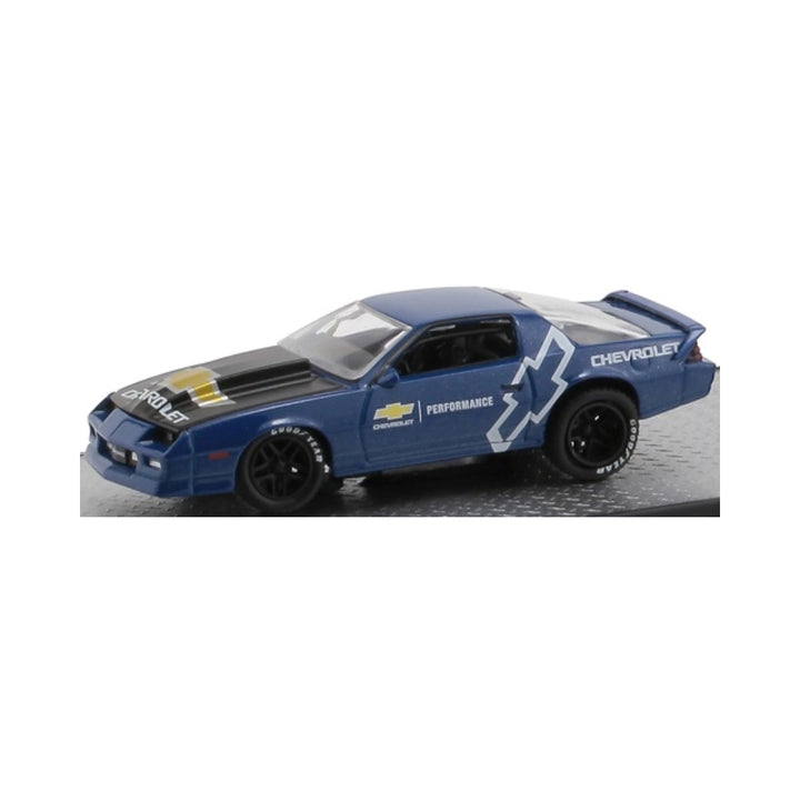 Chevrolet Camaro IROC-Z Blue Graphics Black Rims
