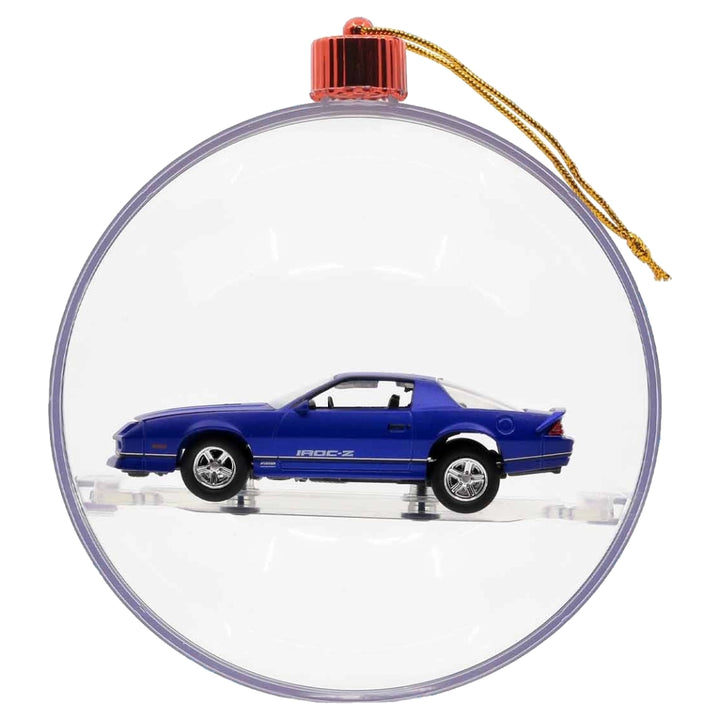 Chevrolet Camaro IROC-Z Blue Ornament