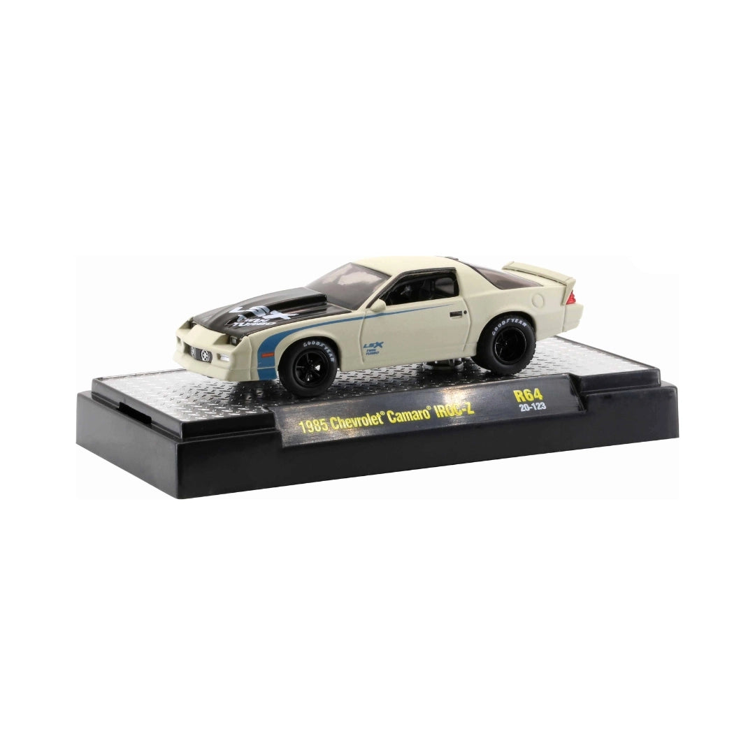 Chevrolet Camaro IROC-Z White Blue Stripe