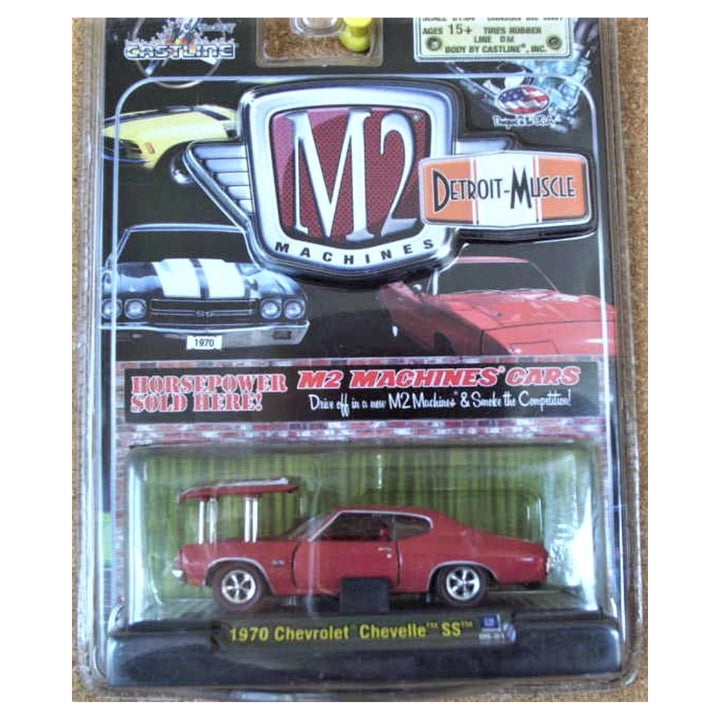 1970 Chevrolet Chevelle SS - Red (Clamshell Blister Version)