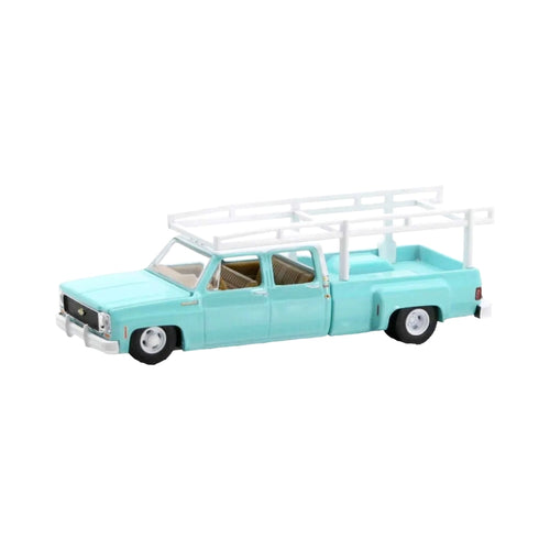 Chevrolet Cheyenne Super 30 - Light Aqua (White Ladder Rack)