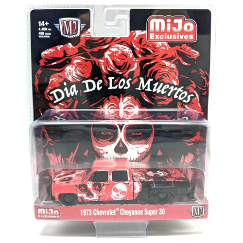 Chevrolet Cheyenne Super 30 - Red & Black Graphic Deco (Black Details, Black Rims)