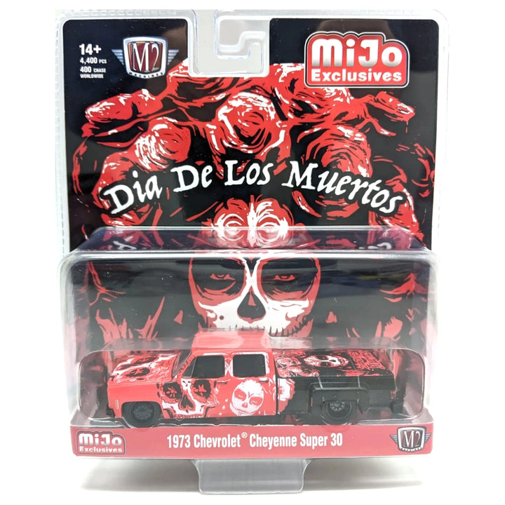 Chevrolet Cheyenne Super 30 - Red & Black Graphic Deco (Black Details, Black Rims)