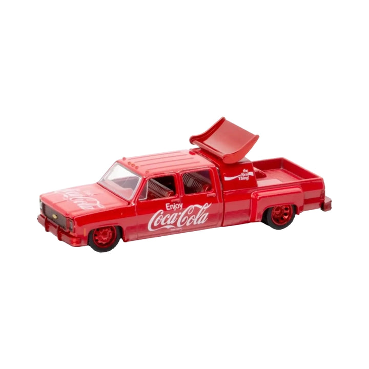 Chevrolet Cheyenne Super 30 - Red Coca-Cola (Red Chrome Details, Red Interior, Red Rims, Red Hood, Chase)