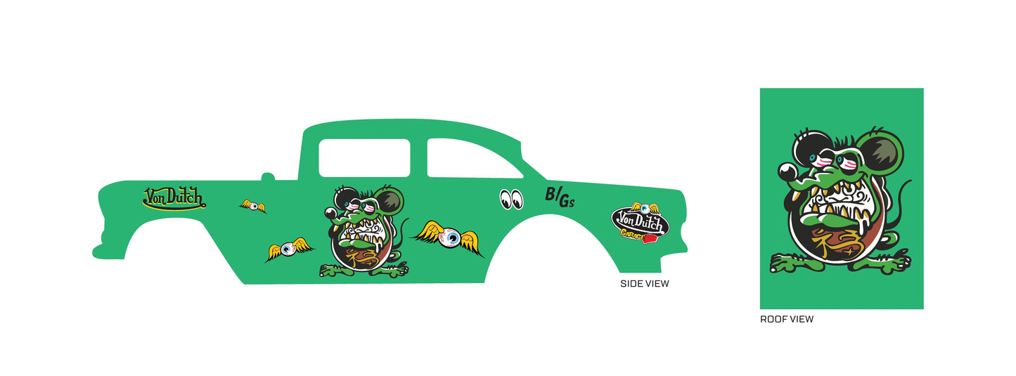 Chinese Fink model Car Decals