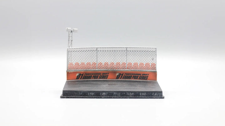 Circuit Curve Mini Diorama Display for 1:64 Diecast Cars