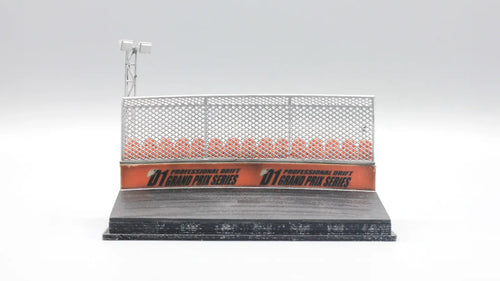 Circuit Curve Mini Diorama Display for 1:64 Diecast Cars