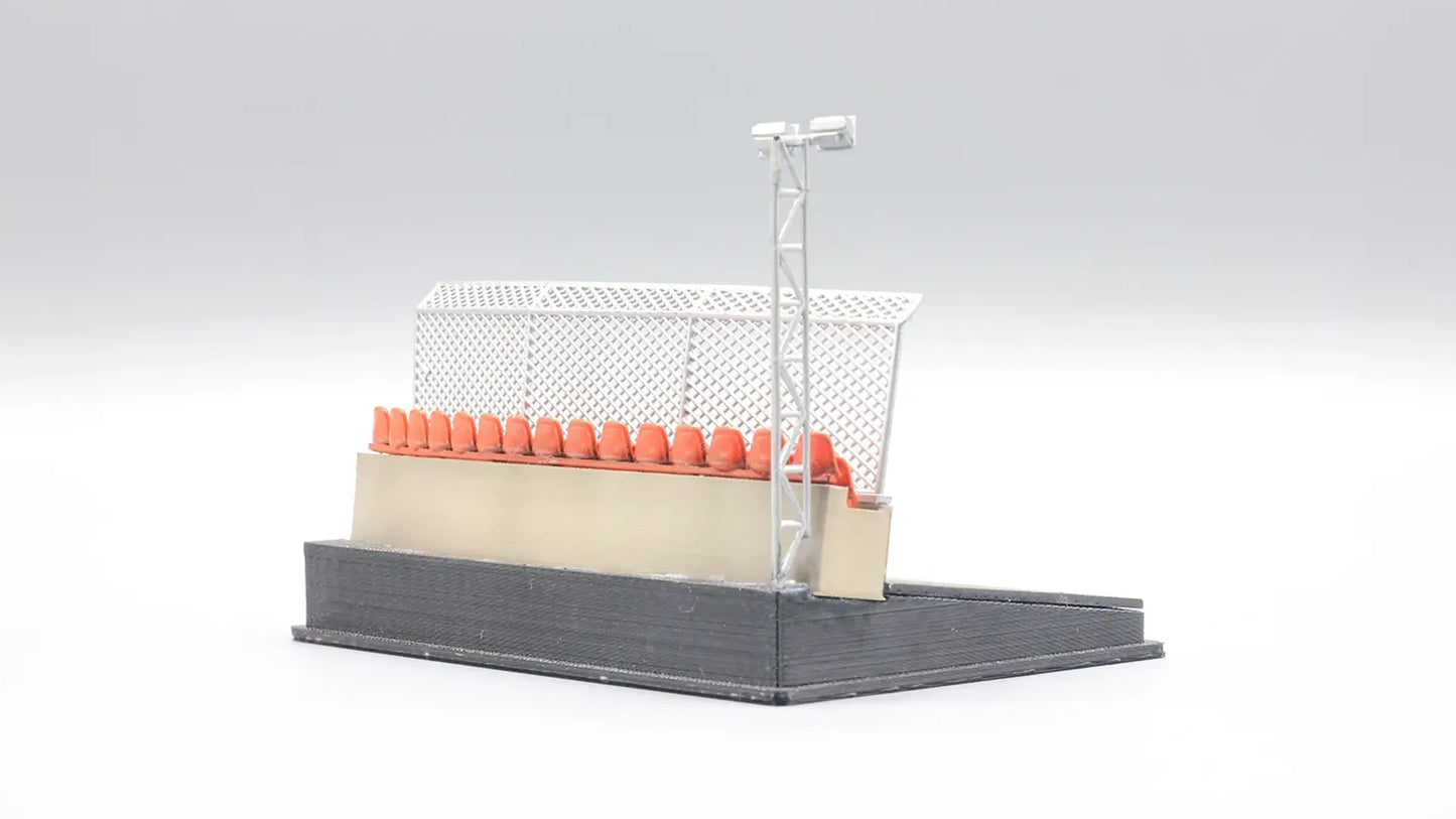 Circuit Curve Mini Diorama Display for 1:64 Diecast Cars