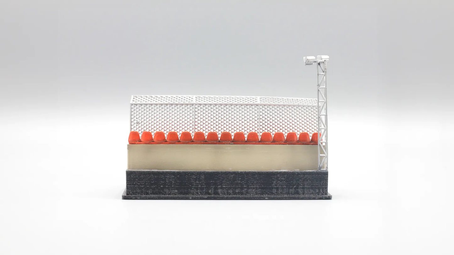 Circuit Curve Mini Diorama Display for 1:64 Diecast Cars