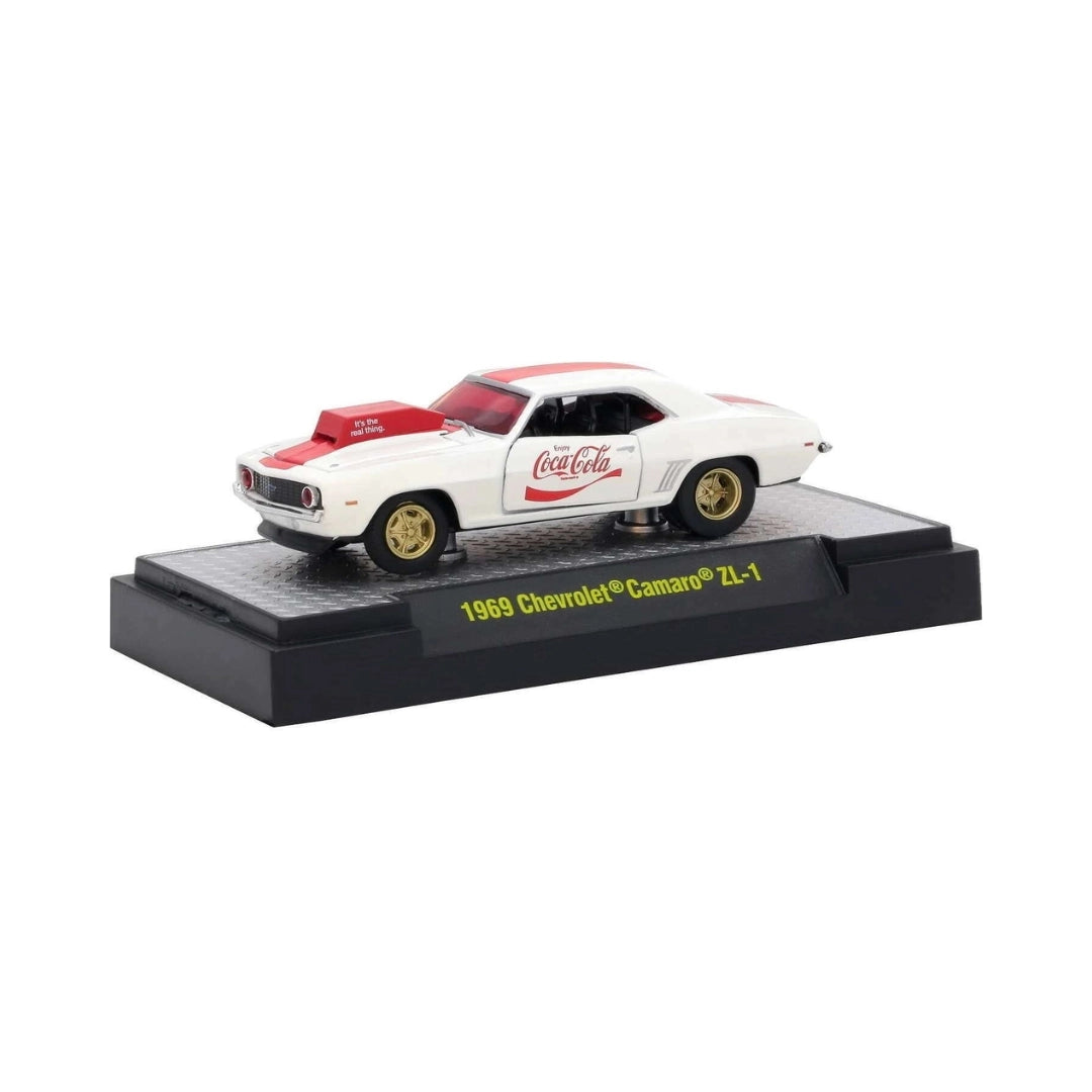 1969 Chevrolet Camaro ZL-1 - White/Red (Coca-Cola)