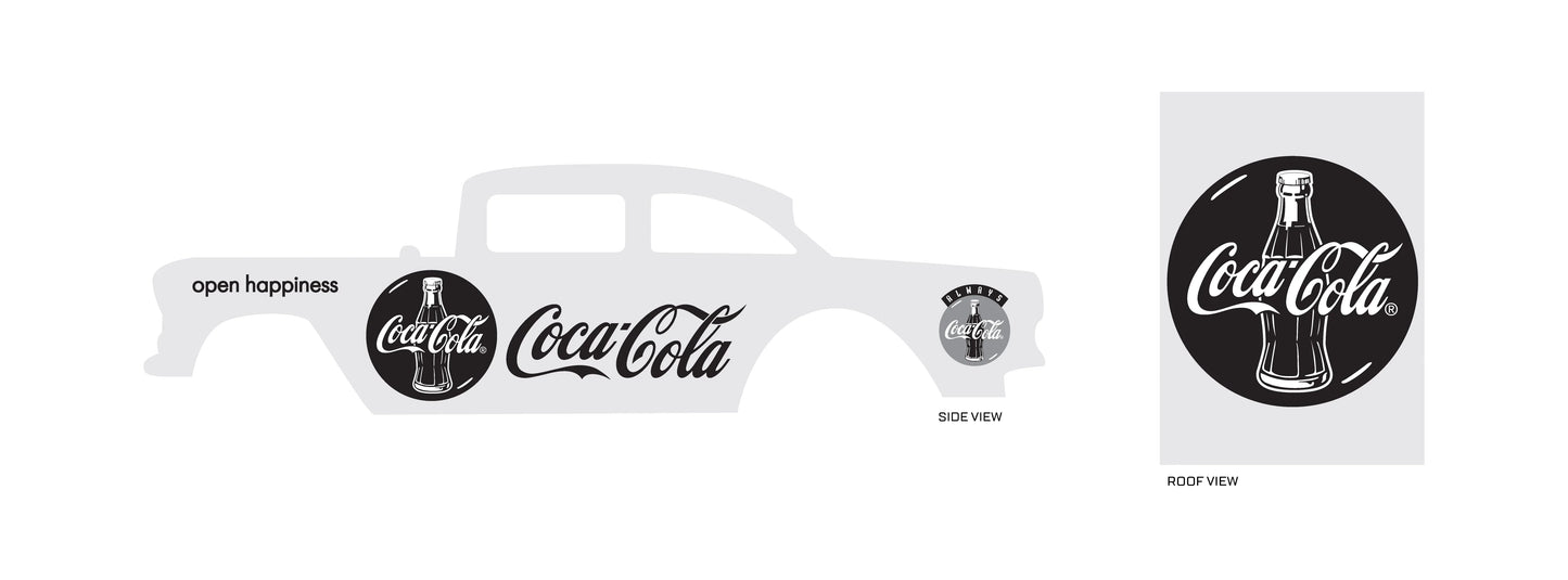 Coca Cola Bottle Black