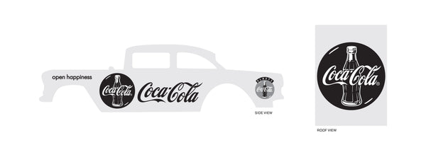 Coca Cola Bottle Black