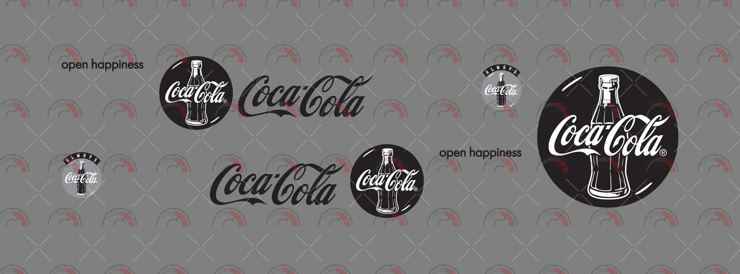 Coca Cola Bottle Black
