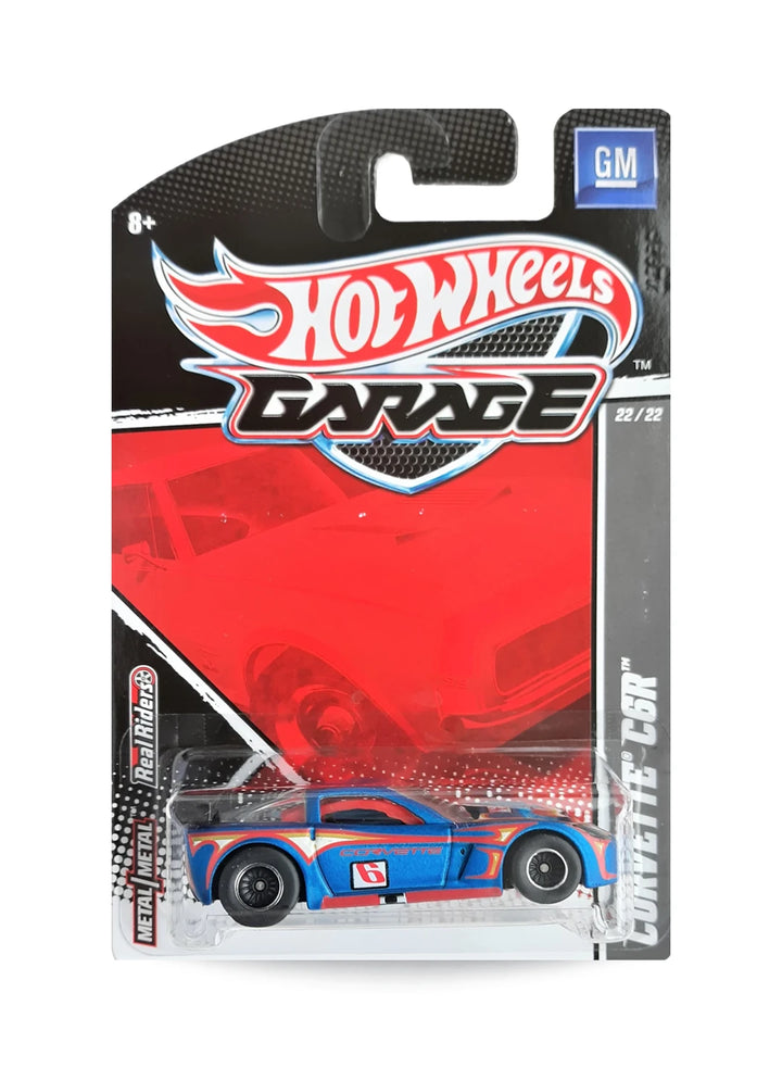 Hot Wheels GM Garage 2011 Chevrolet Corvette C6R 1:64 – Satin Blue