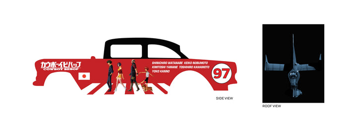 Cowboy Bebop Custom Car Decals